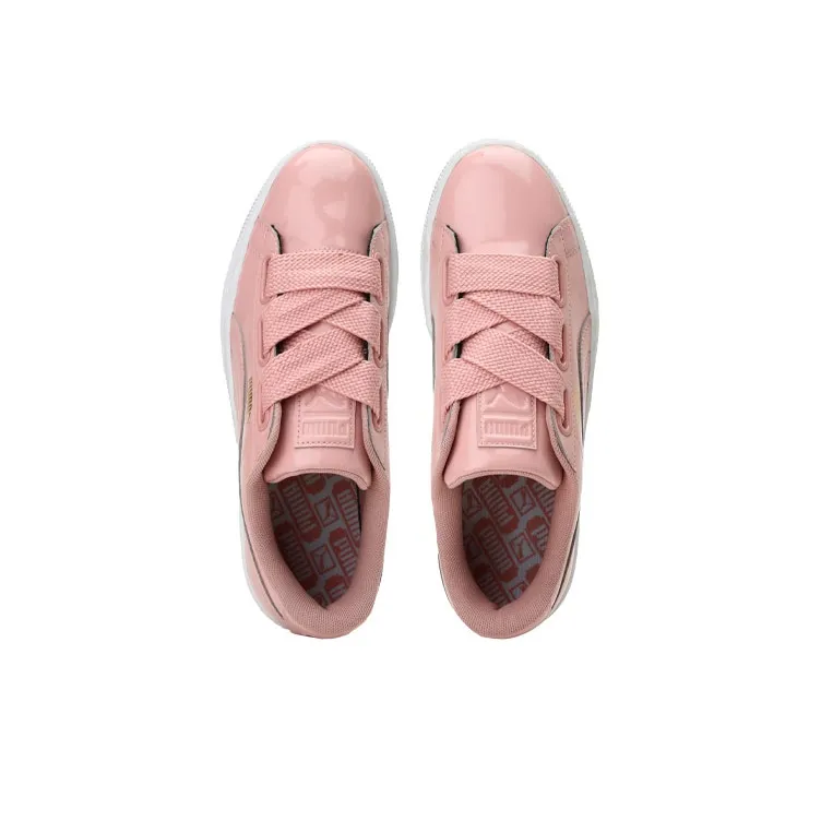 PUMA Basket Heart Patent 'Peach Beige' Women's-2