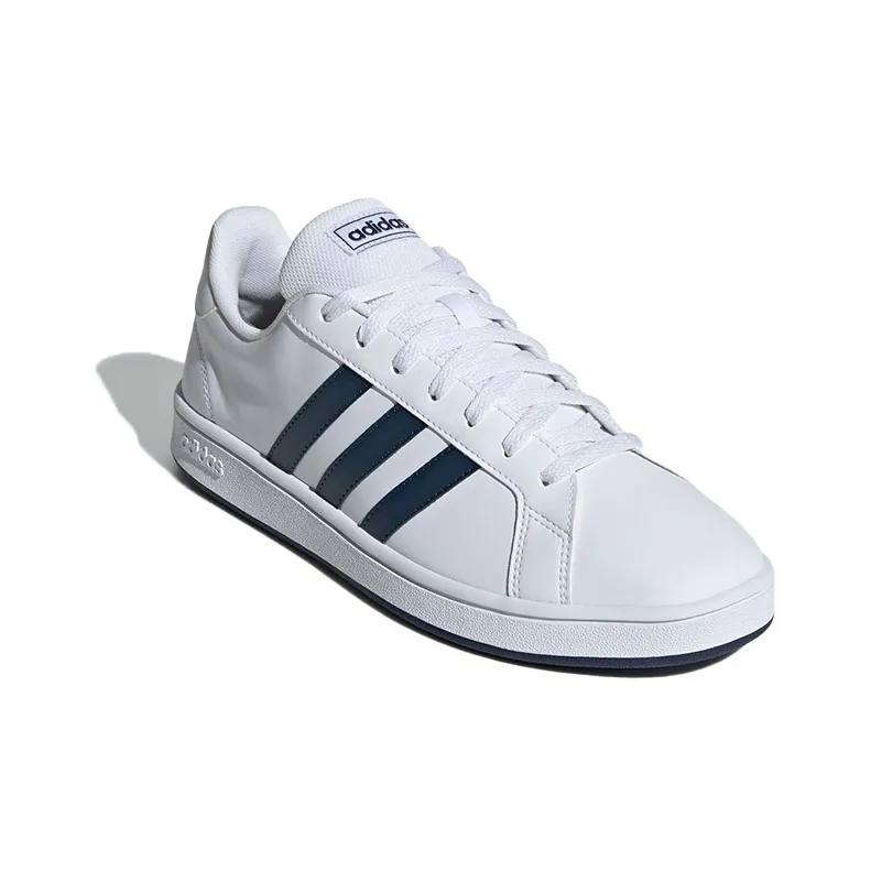 Adidas Grand Court Base Cloud White Crew Navy-2