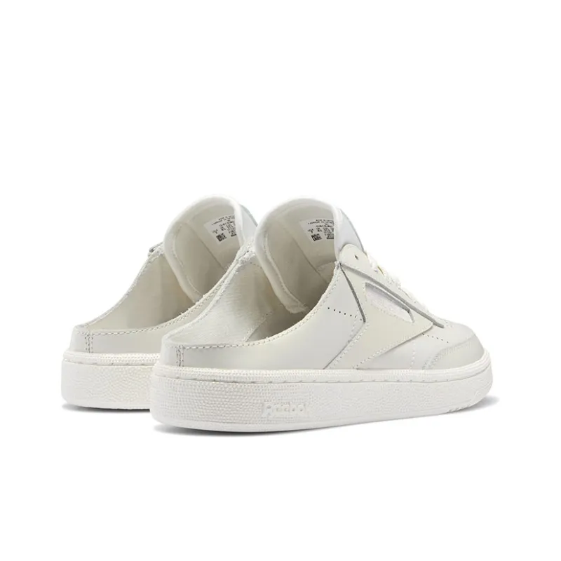 Reebok Women's Club C 85 Mule 'Chalk Luminous Lilac' Women's-4