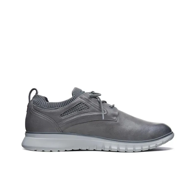 Skechers Neo- Casual Anti-Slip Wear-Resistant Low-Top Skateboard Shoes Men's Charcoal Gray-1