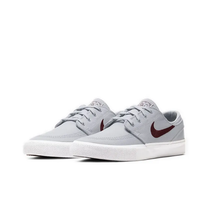 Nike Sb Zoom Stefan Janoski Canvas Rm Sky Grey Night Maroon-1