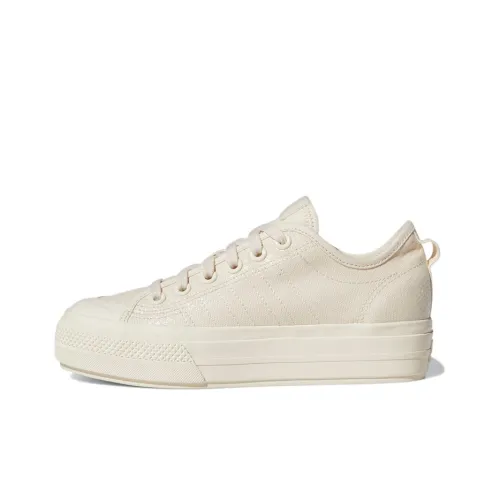 Adidas Originals Nizza Rf Platform Low Wonder White Women's