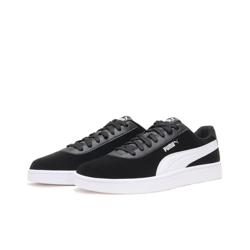 PUMA Unisex Coat Pure Sd Sneakers Black/White-3