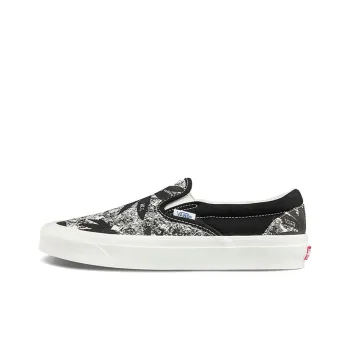 Slip On Og Classic Vans Lx 'Palm Acid Wash Summer Leaf Black'