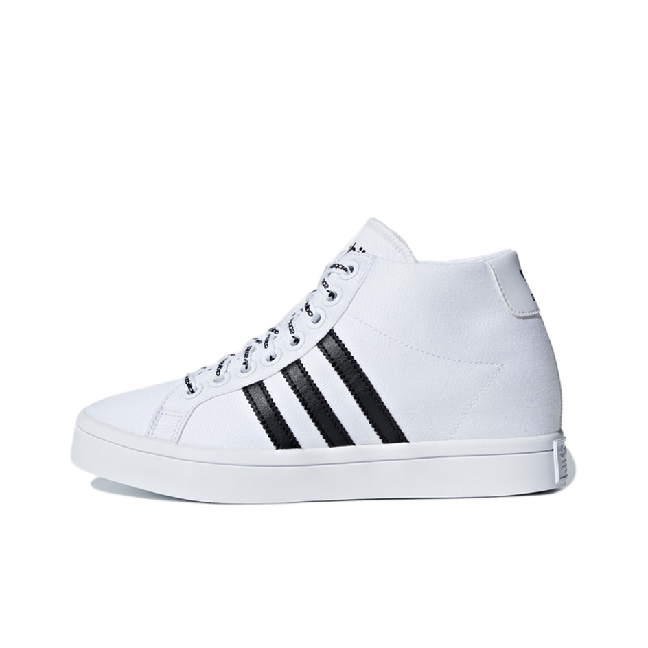 Adidas Originals Originals Courtvantage Heel 3ST White Black Women s POIZON