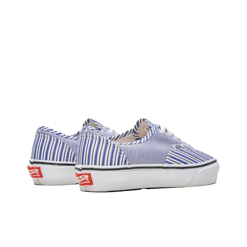 Vans Supreme X Authentic 'Blue White'-3