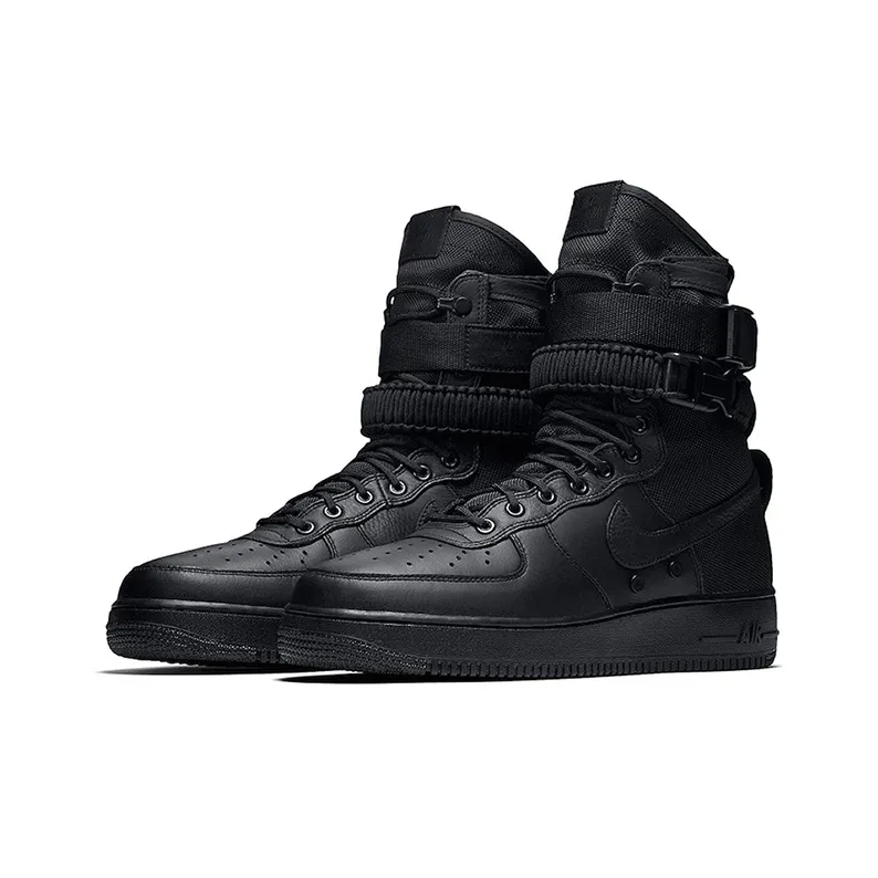 Nike Sf Air Force 1 High Triple Black-1