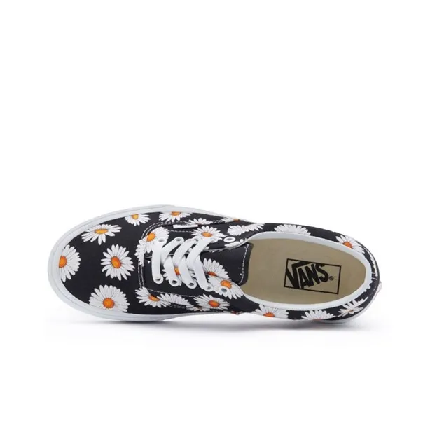 Vans Big Daisies Era Low Tops Casual Skateboarding Shoes Unisex Black-3