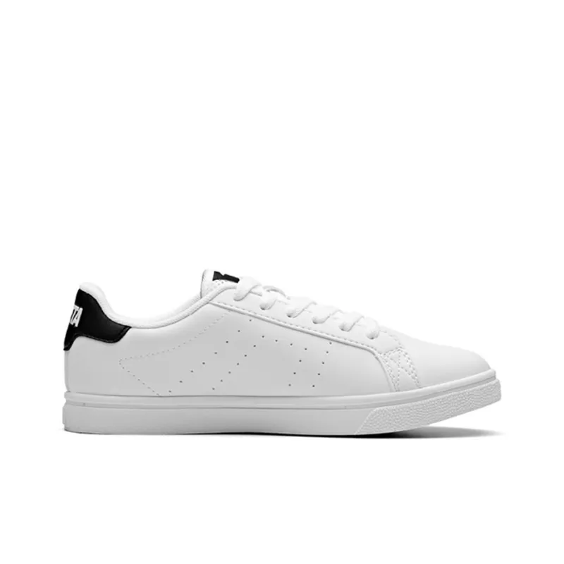 Anta Life Collection Anti-Slip Wear-Resistant Low-Top Skateboard Shoes Women's White Black-1
