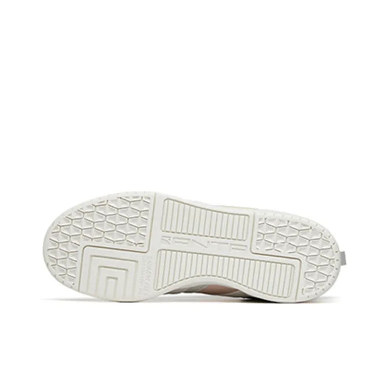 ANTA Life Series Sneakers 'White Pink Grey' Women's-5