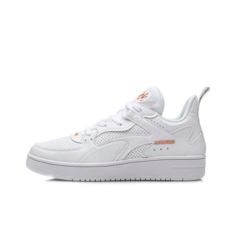 LiNing CF Tracing Collection Mudkip Nianhua Anti Slip And Wear Resistant Lightweight Low Top Skateboard Shoes White-0