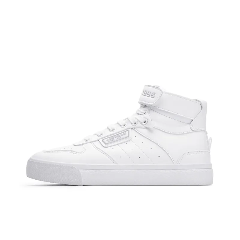 Airwalk Skateboard Shoes Men High-Top White-0