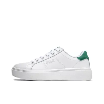 FILA Court Plumpy Low Top Shoes White/Green