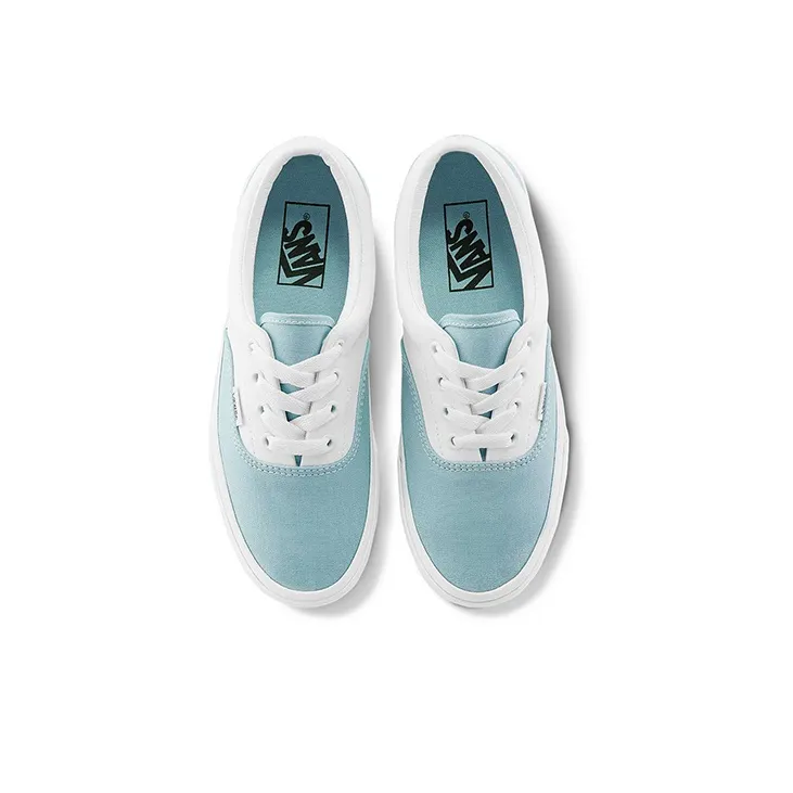 Vans Era Wear Resistant Non Slip Classic Casual Skate Shoes Blue White-2