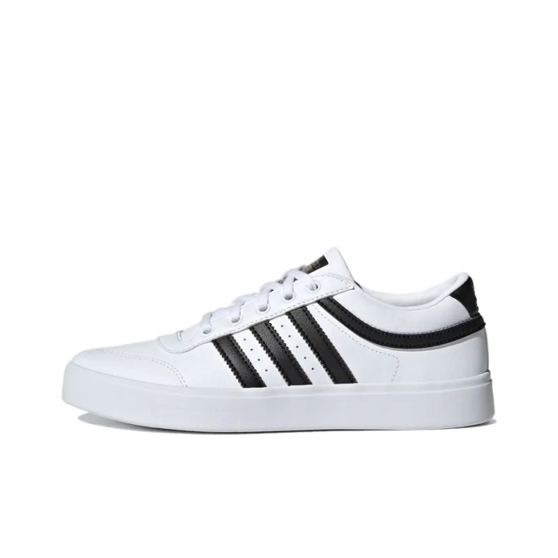 Adidas Originals Bryony Wear-Resistant Low-Top Skateboard Shoes Unisex White Black-0