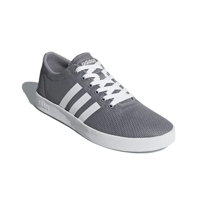 Adidas Neo EASY VULC 2 Wear Resistant Coverage Slip Resistant Low Top Skateboard Shoes Men's Gray-2