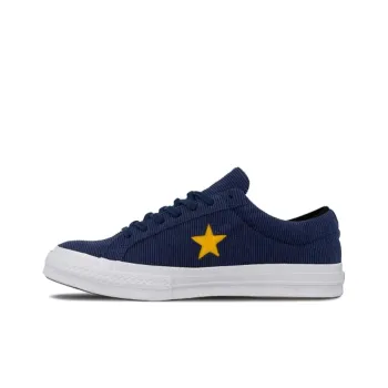 Converse One Star Ox Retro Low Tops Casual Skateboarding Shoes Unisex Deep Blue