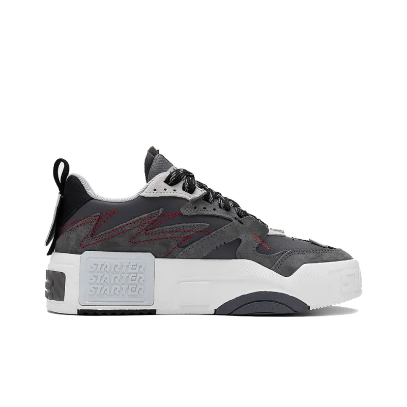 STARTER Skateboard Shoes Women's Low Top Gray-1