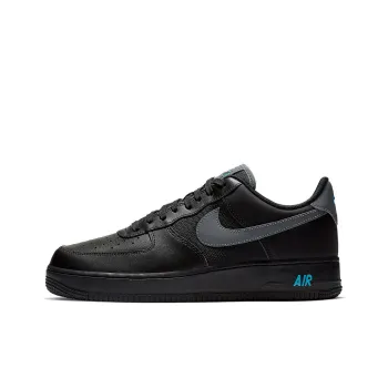 Nike Air Force 1 Low Black Blue Fury Cool Grey