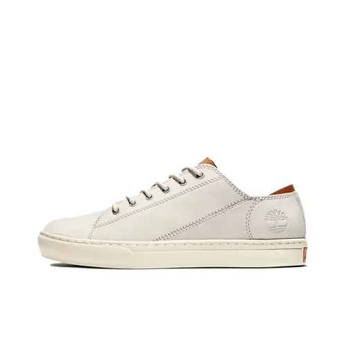 Timberland Adventure Skateboard Shoes Men Low-Top Ecru