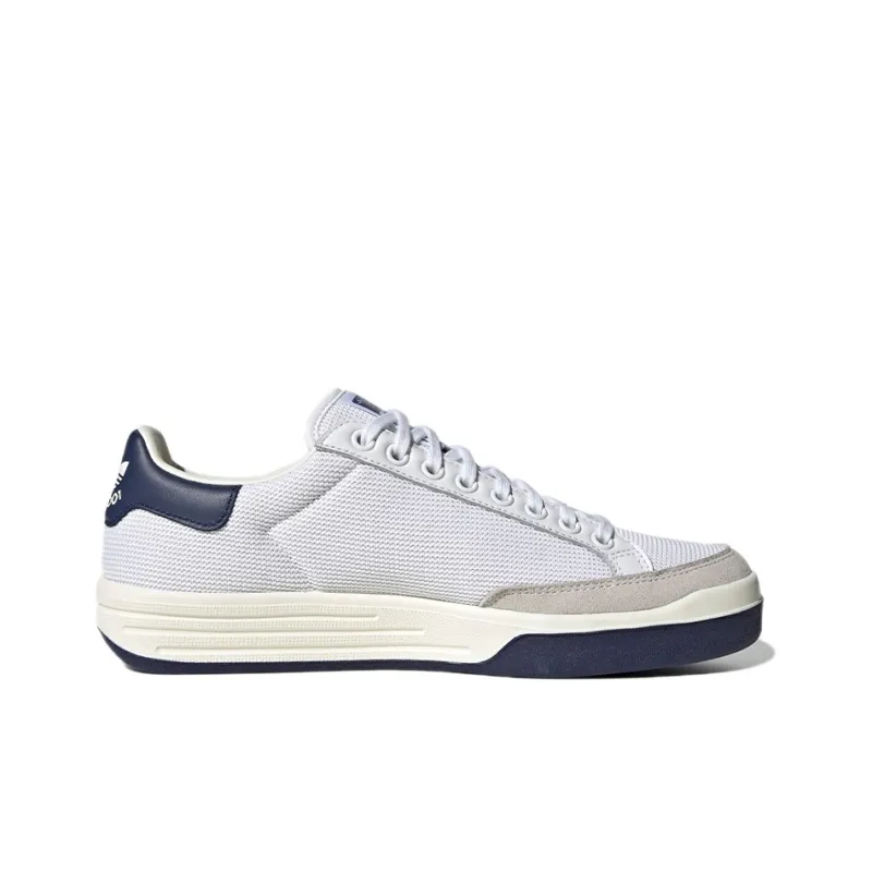 Adidas Rod Laver White Dark Blue-1