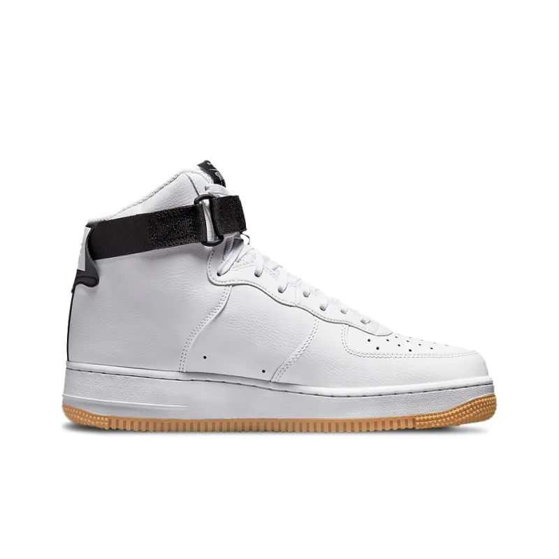 Nike Air Force 1 High Nba White University Gold-1