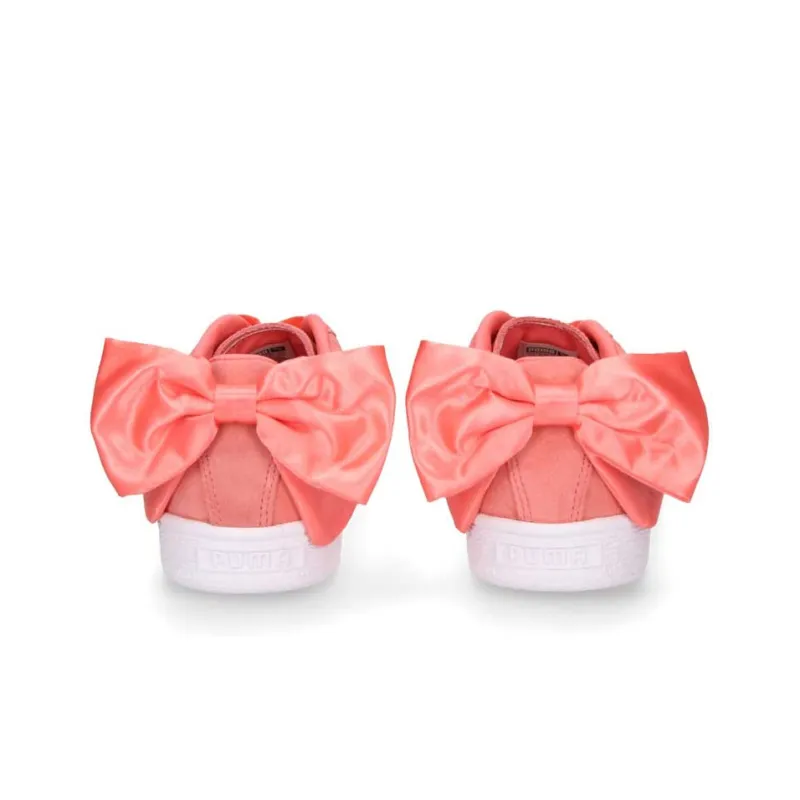 PUMA Suede Bow 'Shell Pink' Women's-5