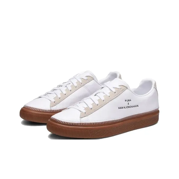 PUMA X Han Kjobenhavn Clyde Stitched 'White Gum'-2
