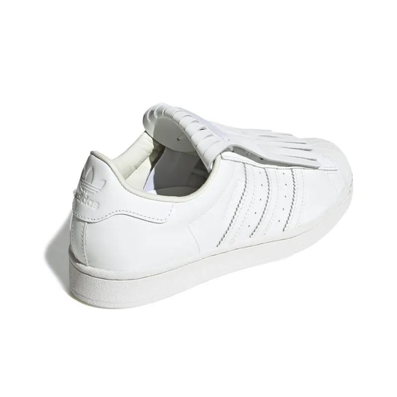 Adidas Superstar Fringe White Women's-3