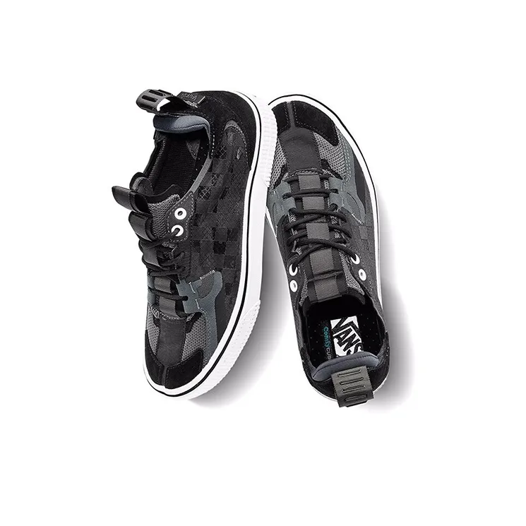 Overt Vans ComfyCush 'Black Checkerboard'-3