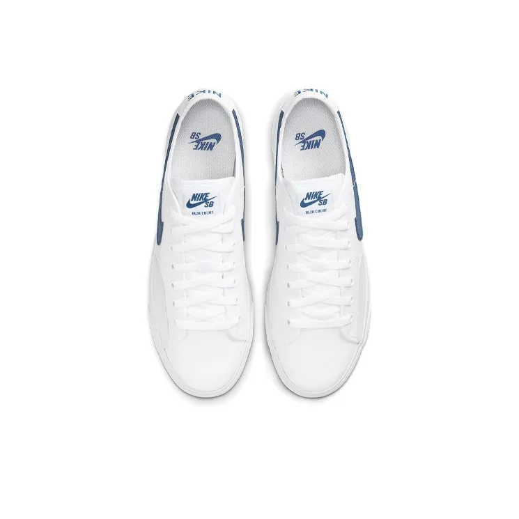 Nike Blazer Court Sb 'White Court Blue'-3