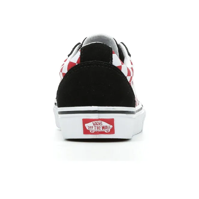 Vans Ward 'Checkerboard Tango Red' Women's-3