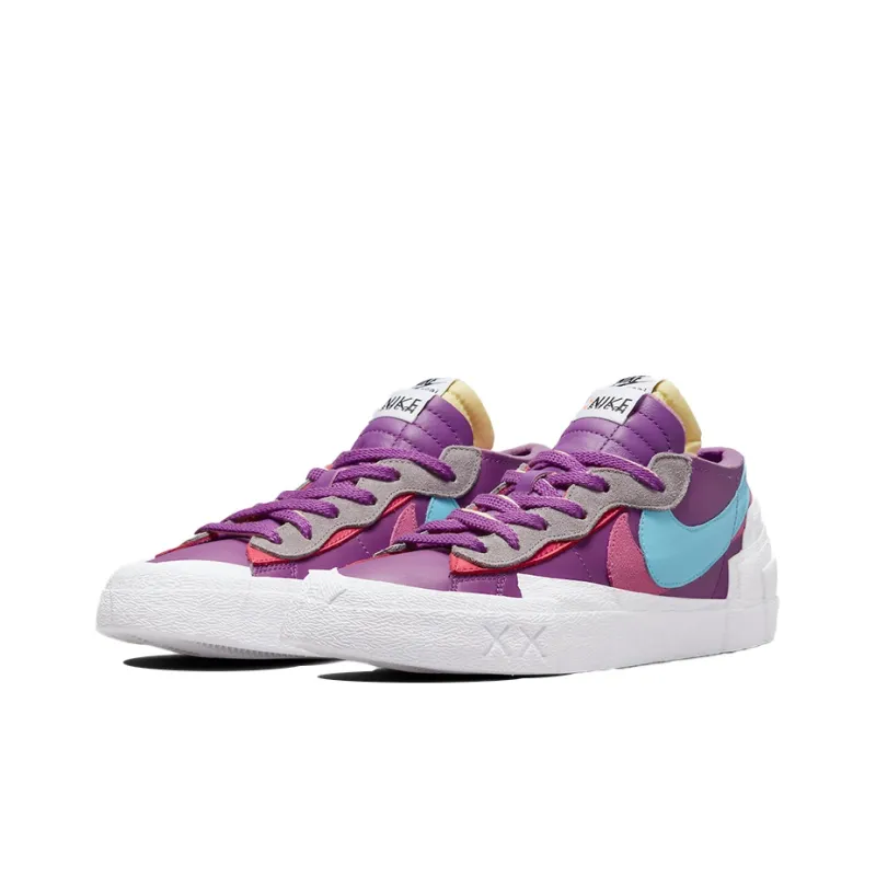 Nike X Sacai X Kaws Blazer Low 'Purple Dusk'-2