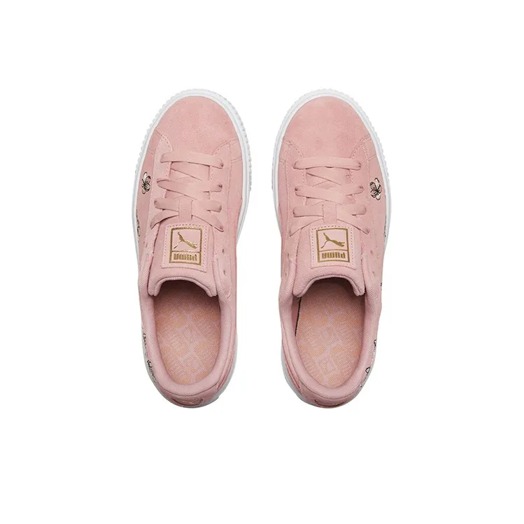 PUMA Platform Floral 'Pink Blue' Women's-3