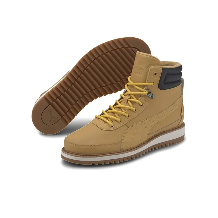 PUMA Desierto V2 PureTEX 'Brown Black White'-4