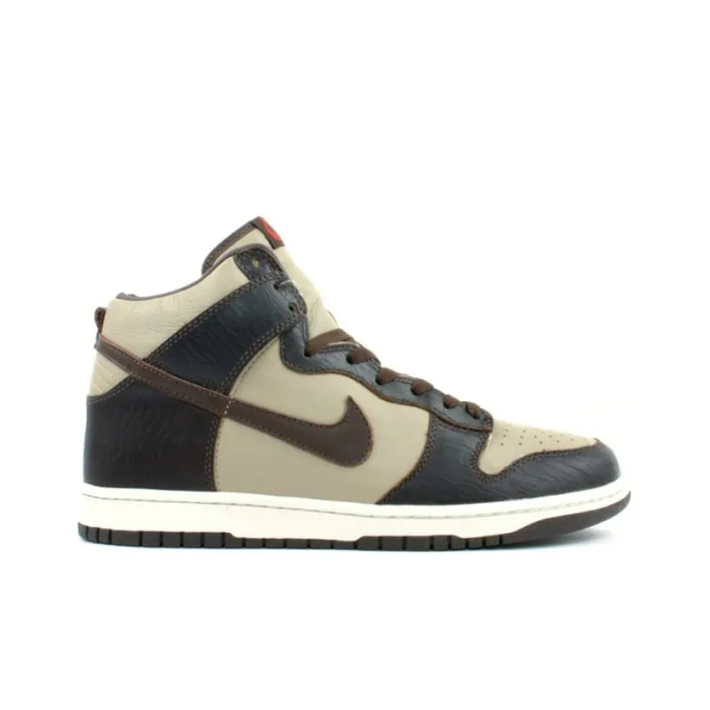 Nike Dunk High Khaki Baroque Brown-1