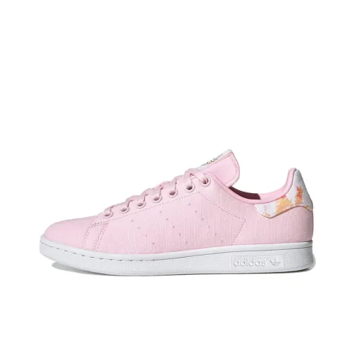 Adidas Originals Stan Smith Skateboard Shoes Women's Low-Top Light Pink