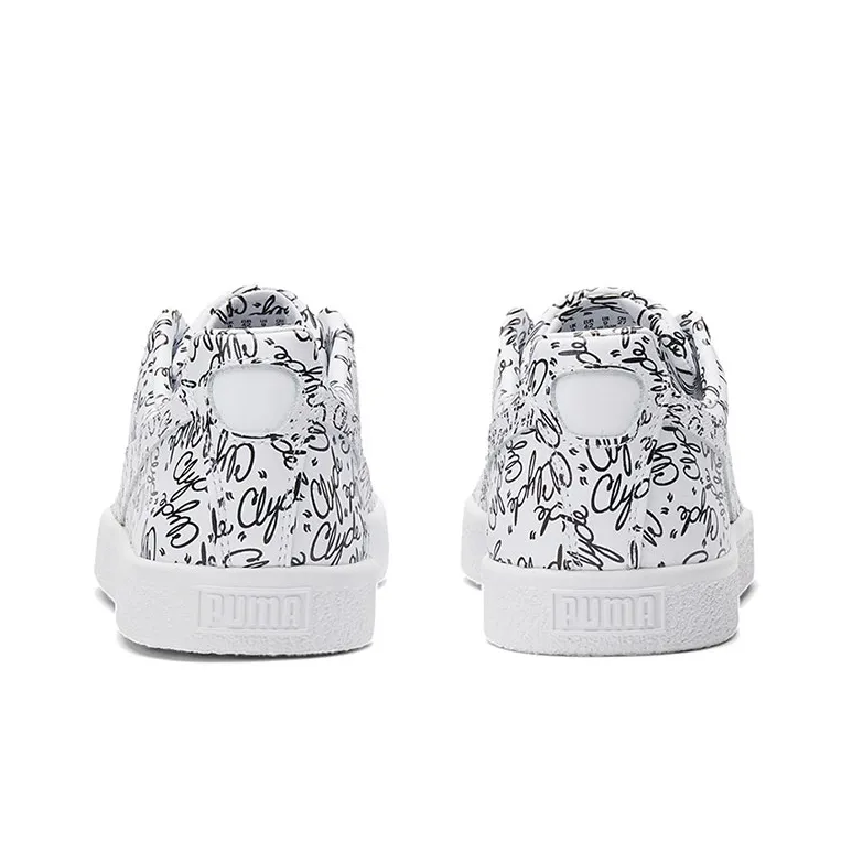 PUMA Clyde 'All Over Script Print'-3
