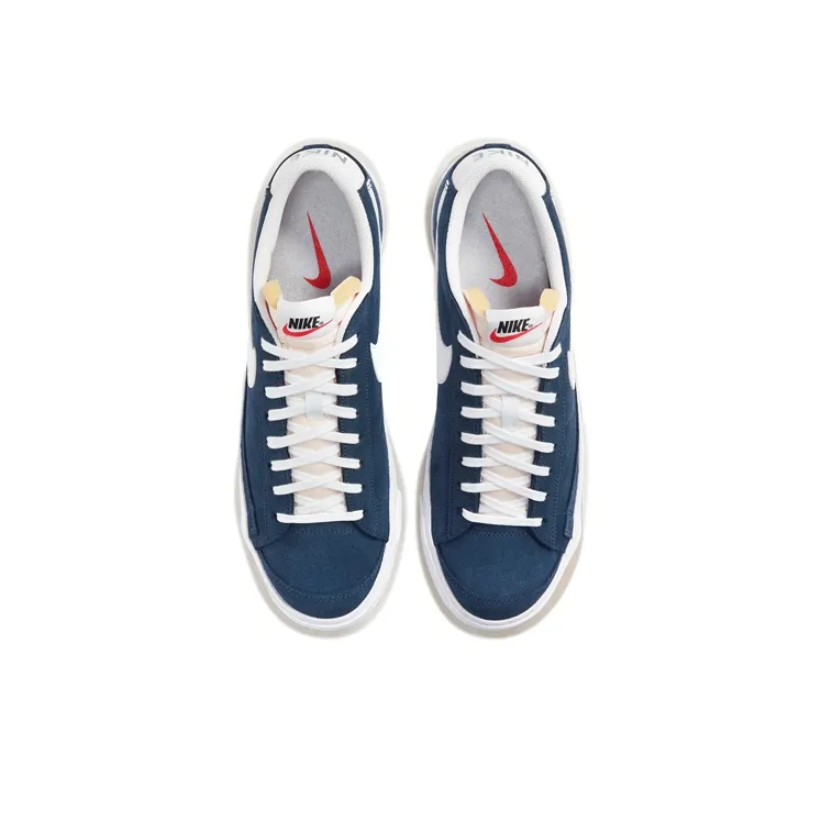 Nike Blazer Low 77 Suede Midnight Navy-3