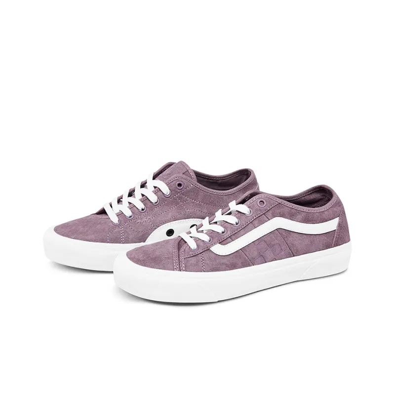 Vans Bess Ni Anti-Slip Wear-Resistant Low-Top Skateboard Shoes Unisex Light Purple-1