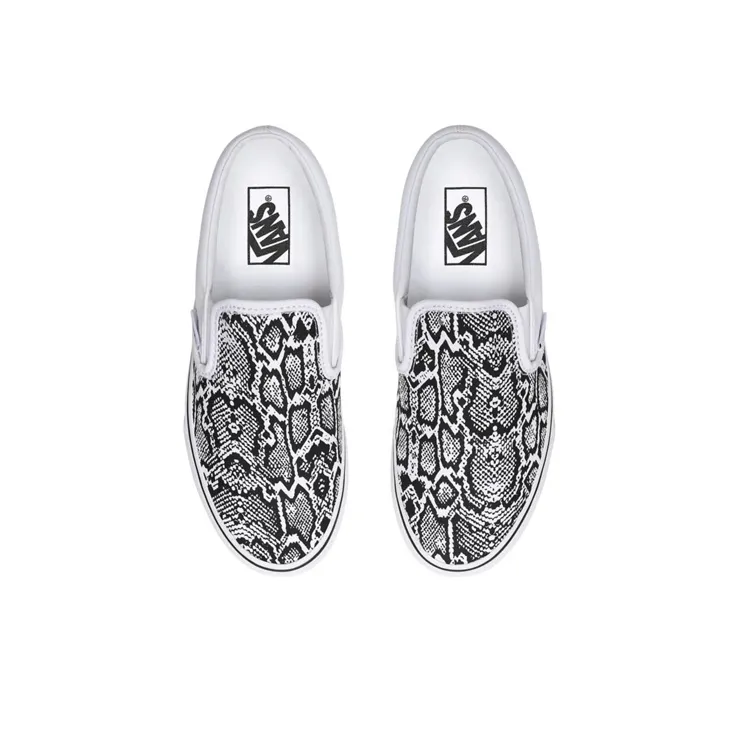 Slip On Classic Vans 'Python White'-3