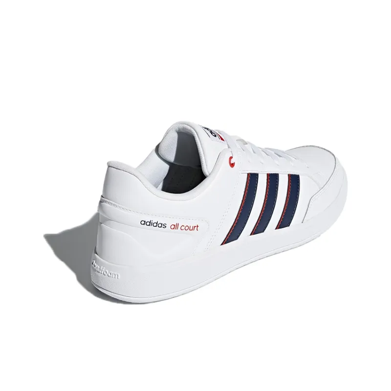 Adidas Cloudfoam All Court 'White Black Red'-3