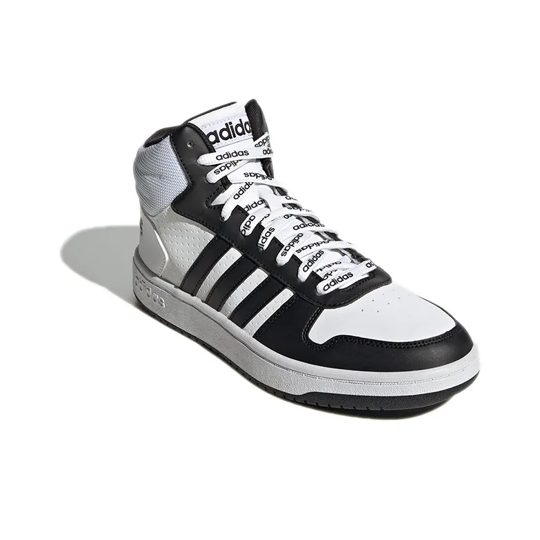 Adidas Neo Hoops 2.0 Mid 'White Black'-2