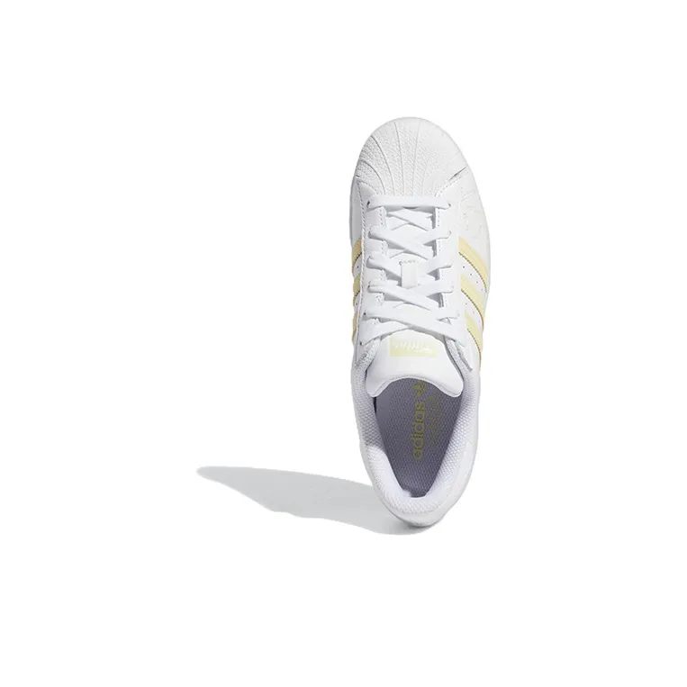 Adidas Superstar Cloud White Easy Yellow Women's-4