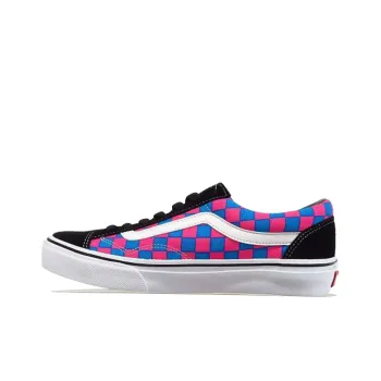 Vans Old Skool Low Top Skateboard Shoes Unisex Black Pink Blue
