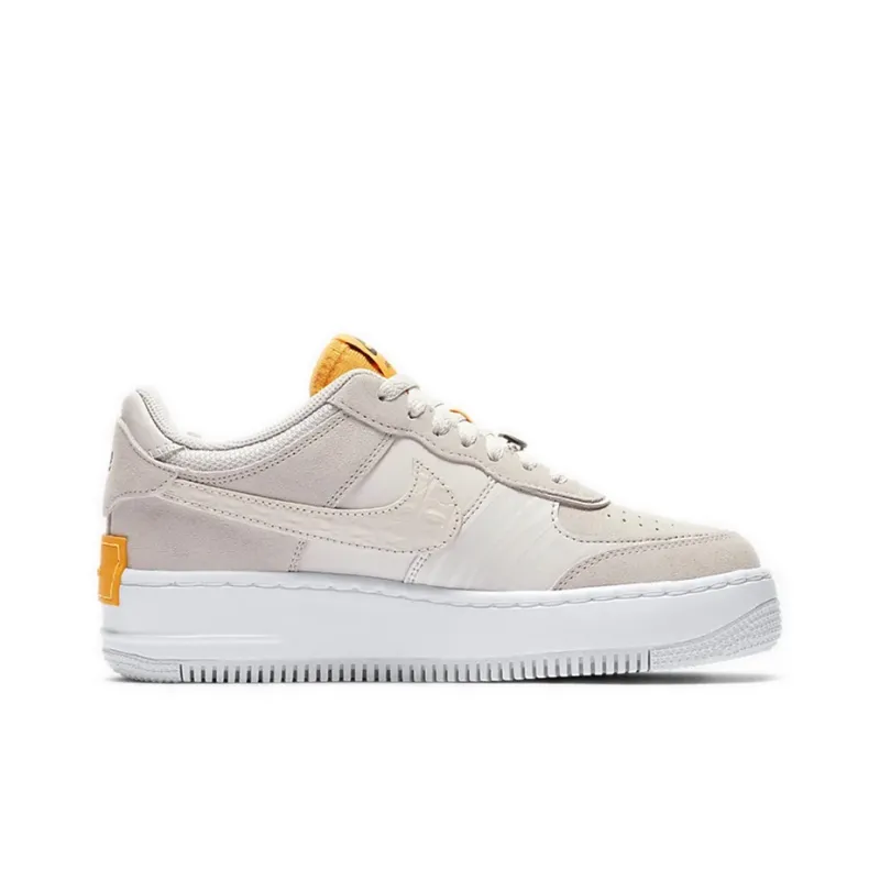 Nike Air Force 1 Low Shadow Vast Grey Laser Orange Women's-1