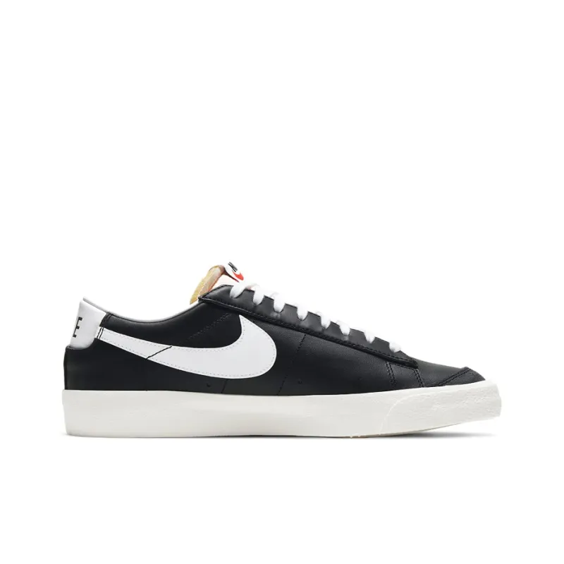 Nike Blazer Low 77 Black White-1