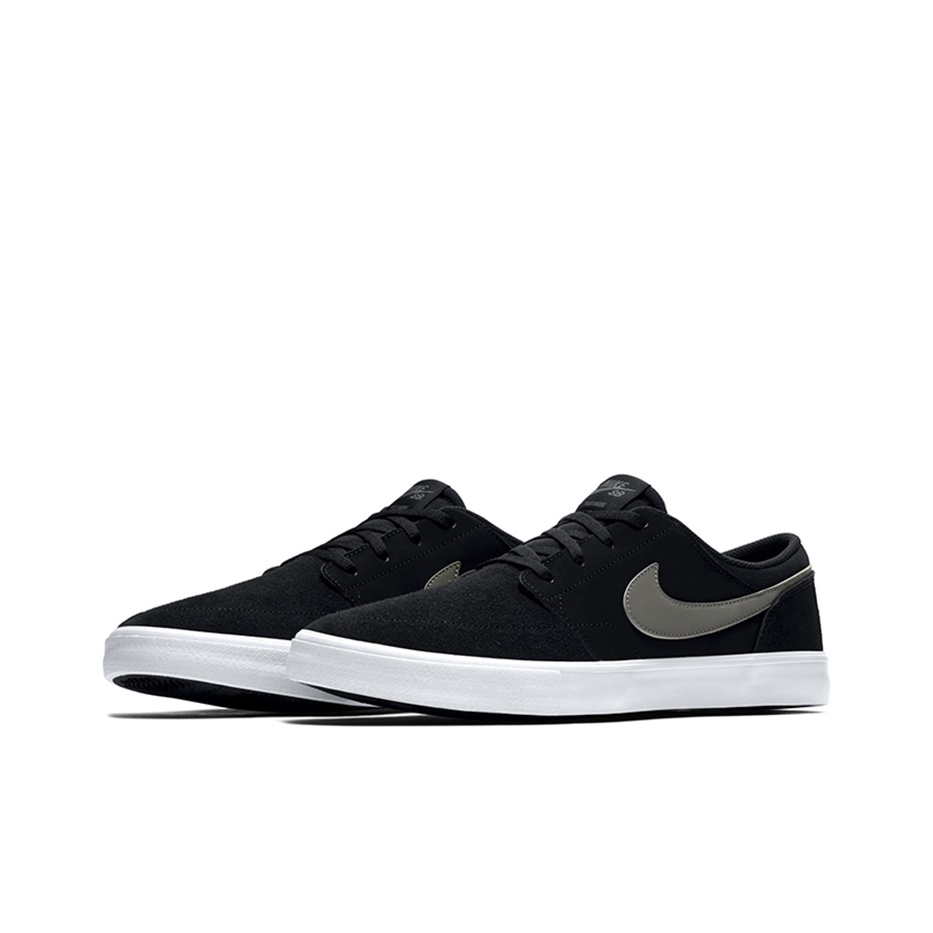 Nike Sb Portmore Ii Solar Black Dark Grey White POIZON