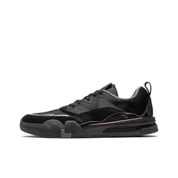 Erik Ellington x LiNing LINGTENG 䨻 'Polar Night' Low Top Skateboard Shoes Men's Black