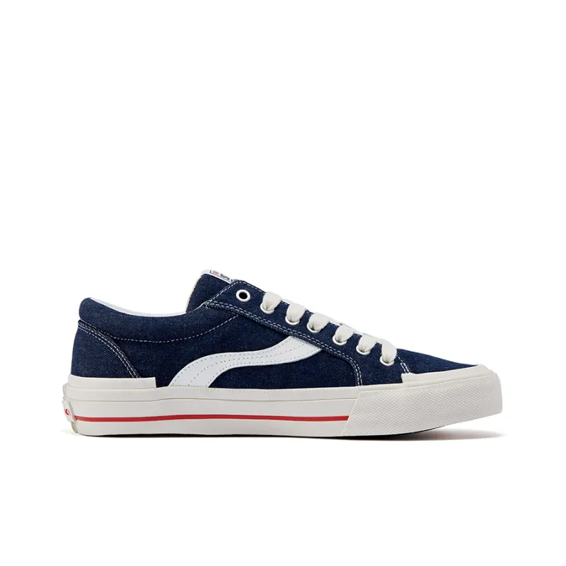 OddCIRKUS x Vision Street Wear Astley Pro Low Top Skateboard Shoes Unisex Denim Blue-1